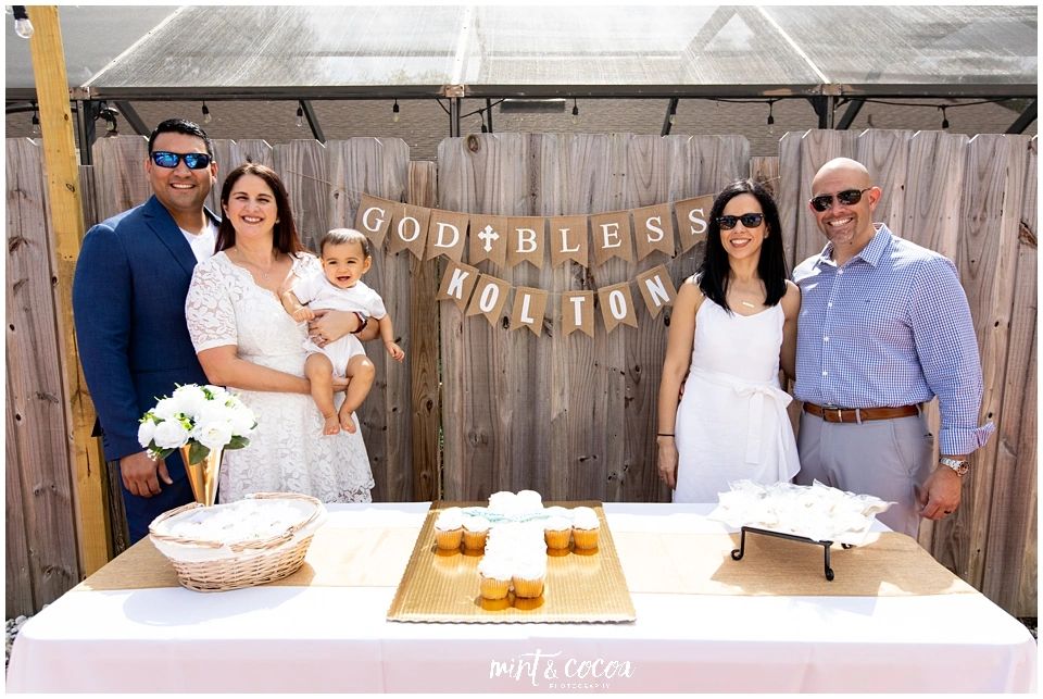 Kolton's Baptism at Mother of Christ Catholic Church, Miami, FL.